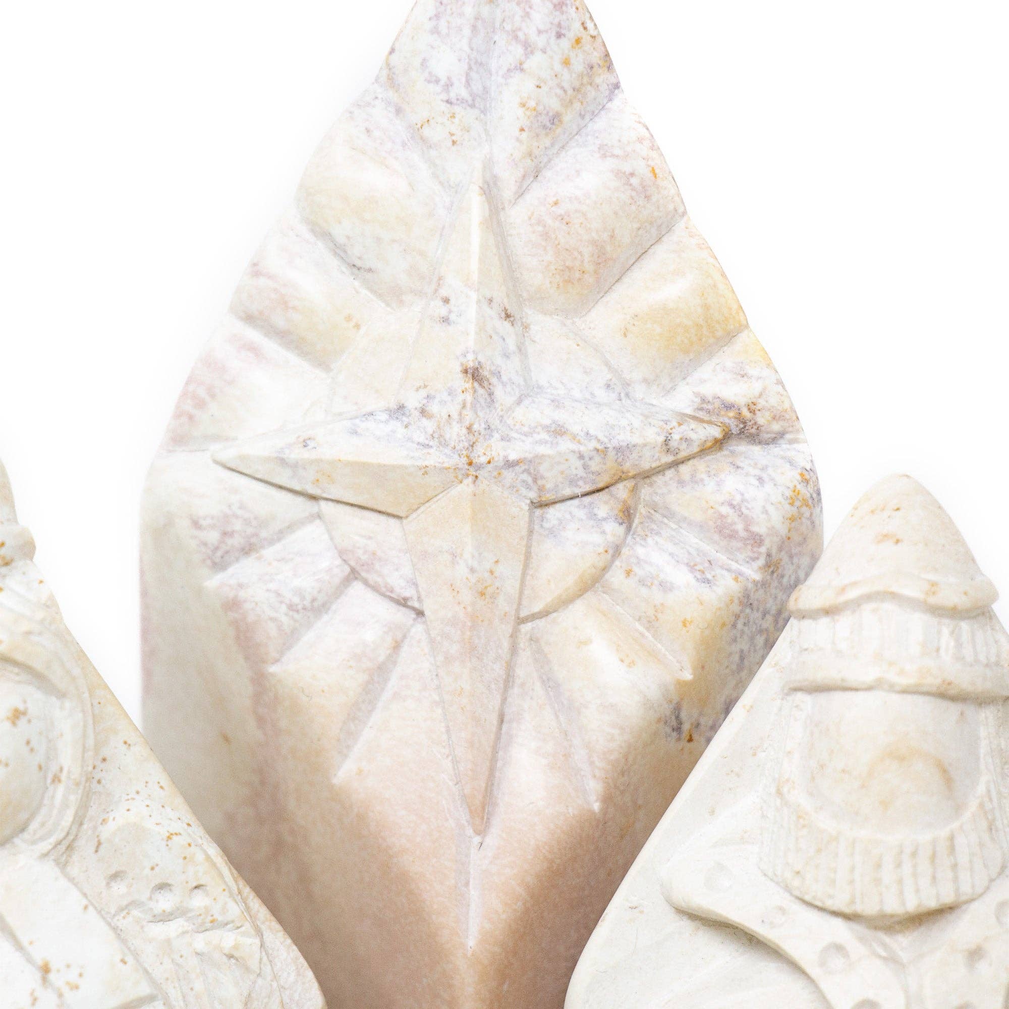 Global Crafts – Escultura por atacado – Sabapstone 9 peças de Natividade Kenya Sapstone Estátua Esculturas3