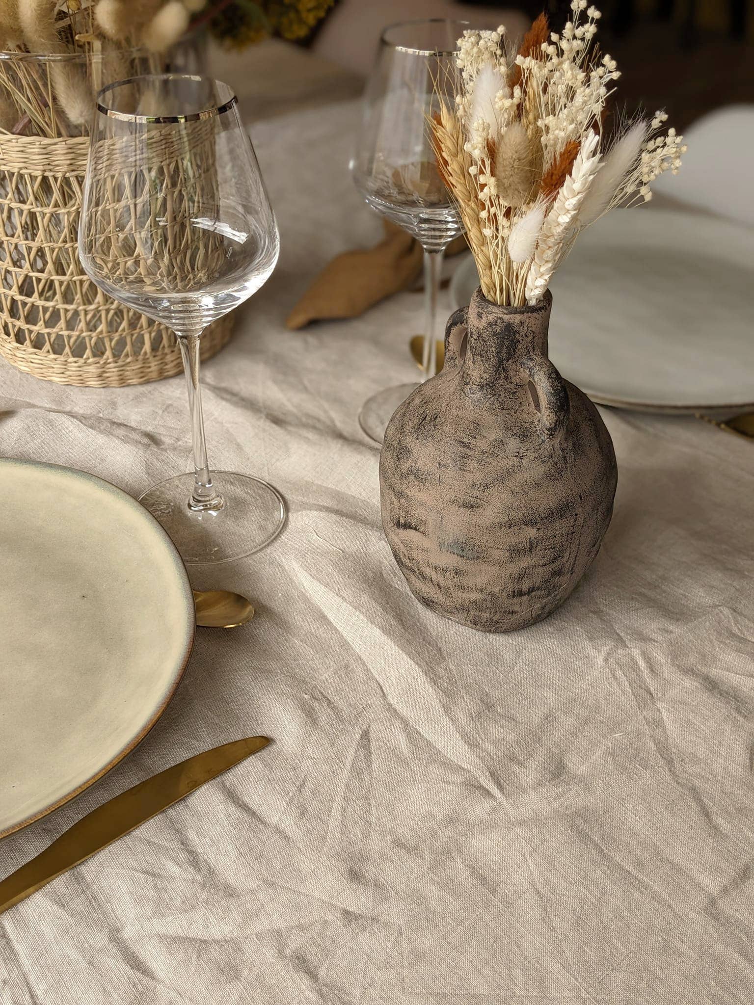 Maison Oline – wholesale Dried/pressed flowers – Champêtre Chic - Small bouquet of natural dried flowers5