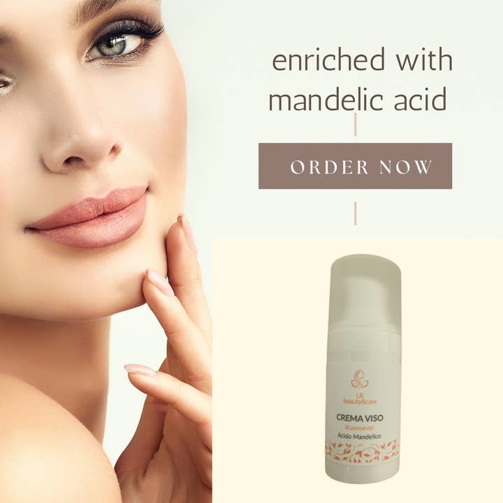 Mandelsyra Kräm-MANDELIC ACID FACE CREAM-BRIGHTENING 2in1 prime&care för wholesale av LB beauty&care