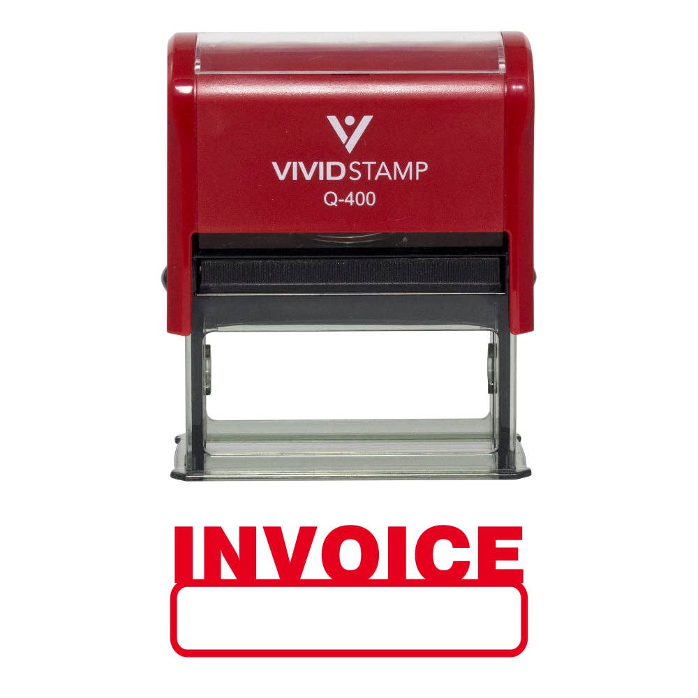 All Quality - Wholesale Rubber/Decorative Stamp - Basic Invoice Self Inking Rubber Stamp7