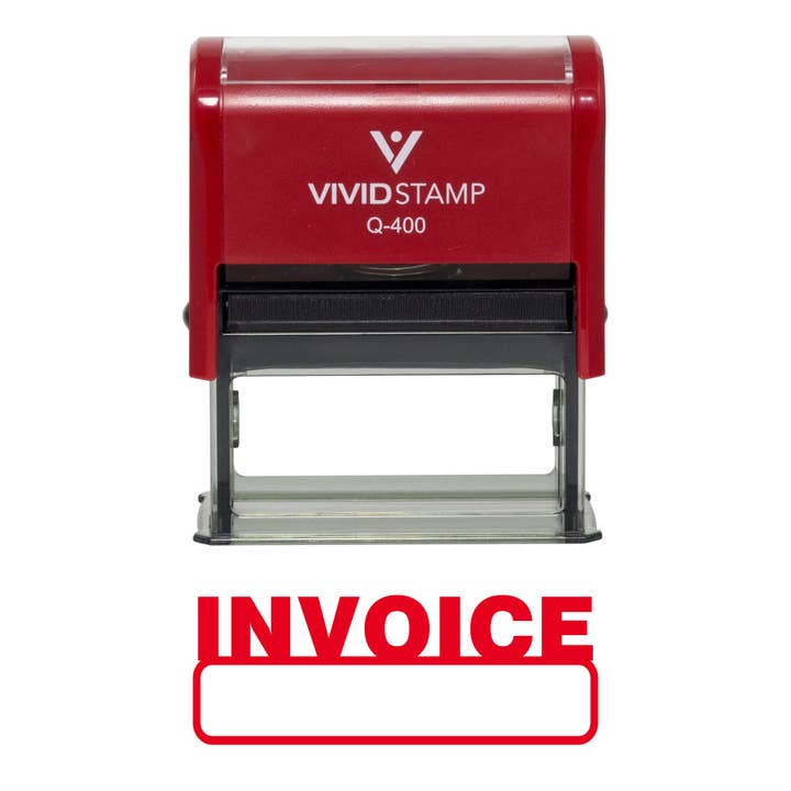 All Quality - Wholesale Rubber/Decorative Stamp - Basic Invoice Self Inking Rubber Stamp7