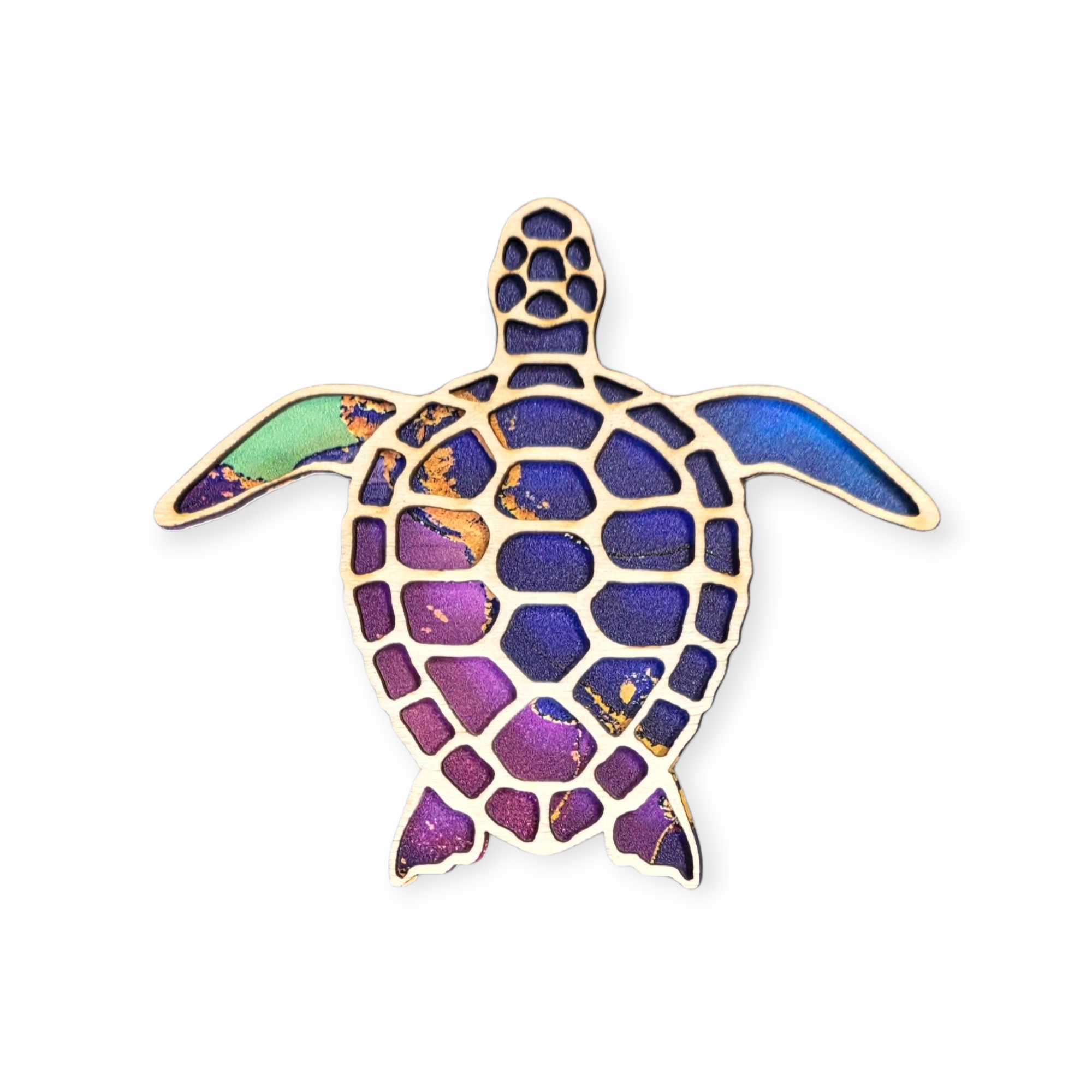 Gulf Coast Custom - Wholesale Magnet - Sea Turtle Magnet 3.5" - Made in USA - Coastal Fridge Decor1
