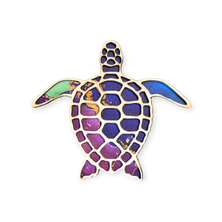 Gulf Coast Custom - Wholesale Magnet - Sea Turtle Magnet 3.5" - Made in USA - Coastal Fridge Decor1
