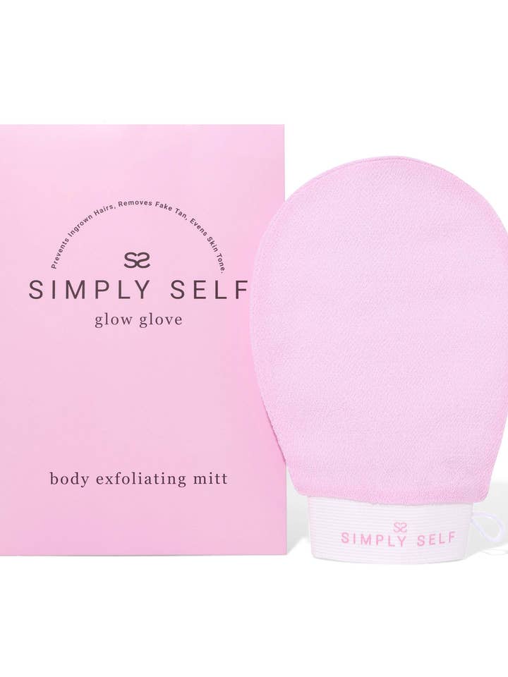 GLOW GLOVE BODY MITT for wholesale by Simply self