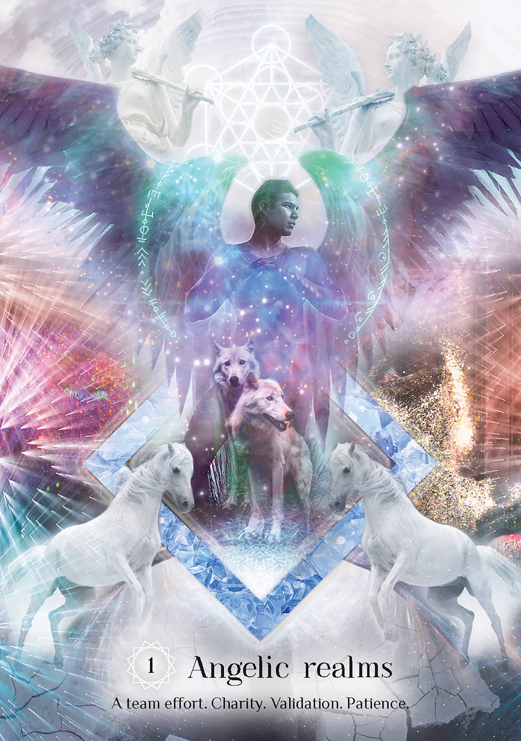 Simon & Schuster UK – wholesale Tarot cards – Sacred Light Oracle3