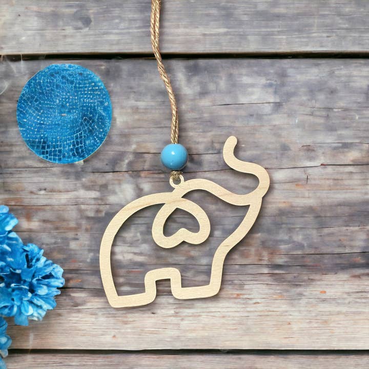 Rag Crazy Creates - Wholesale Ornament - Story Card Collection - Friendship - Sisterhood-Elephant1