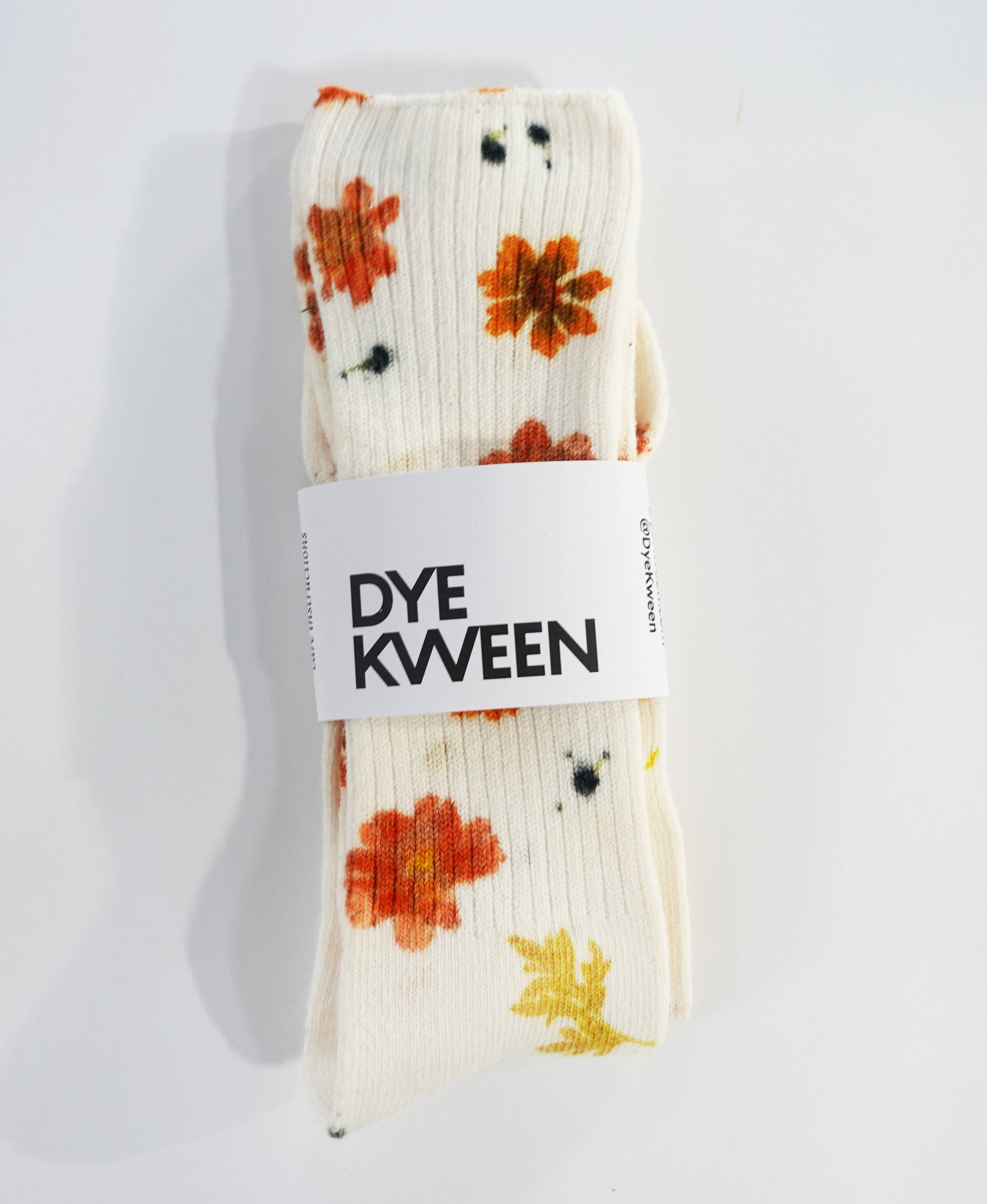 DYE KWEEN - Wholesale Socks - Women's - Flower Power Bamboo Sock9
