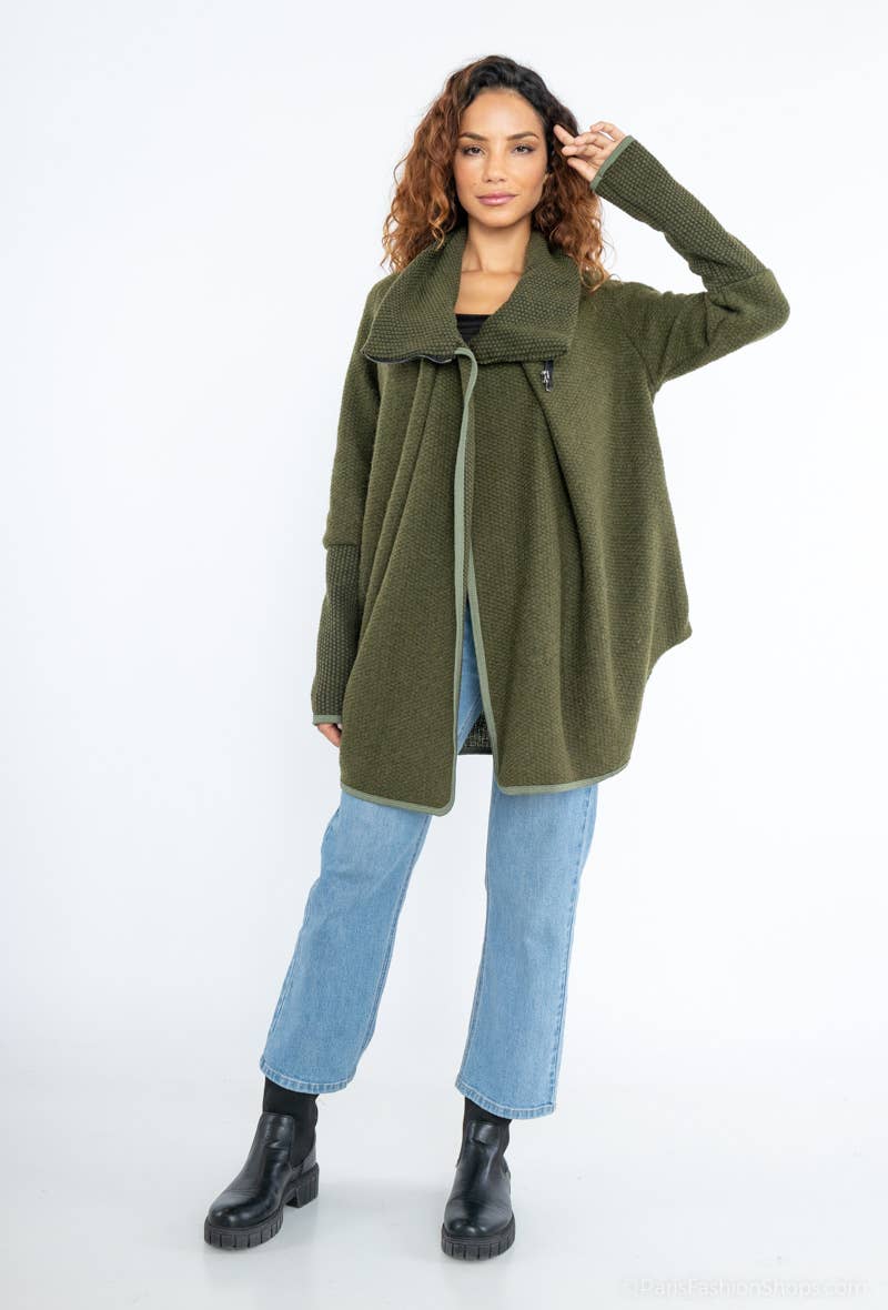 LINEN & COTTON HOUSE – wholesale Coat – Women’s – WOMEN'S WOOL COAT 4139 FALL WINTER CLOTHING 21