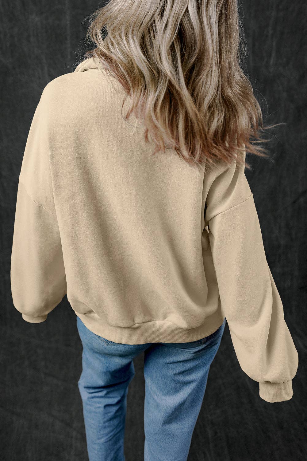 Threaded Pear – wholesale Sweatshirt - Dam – Tatum Sweatshirt med Känguruficka6