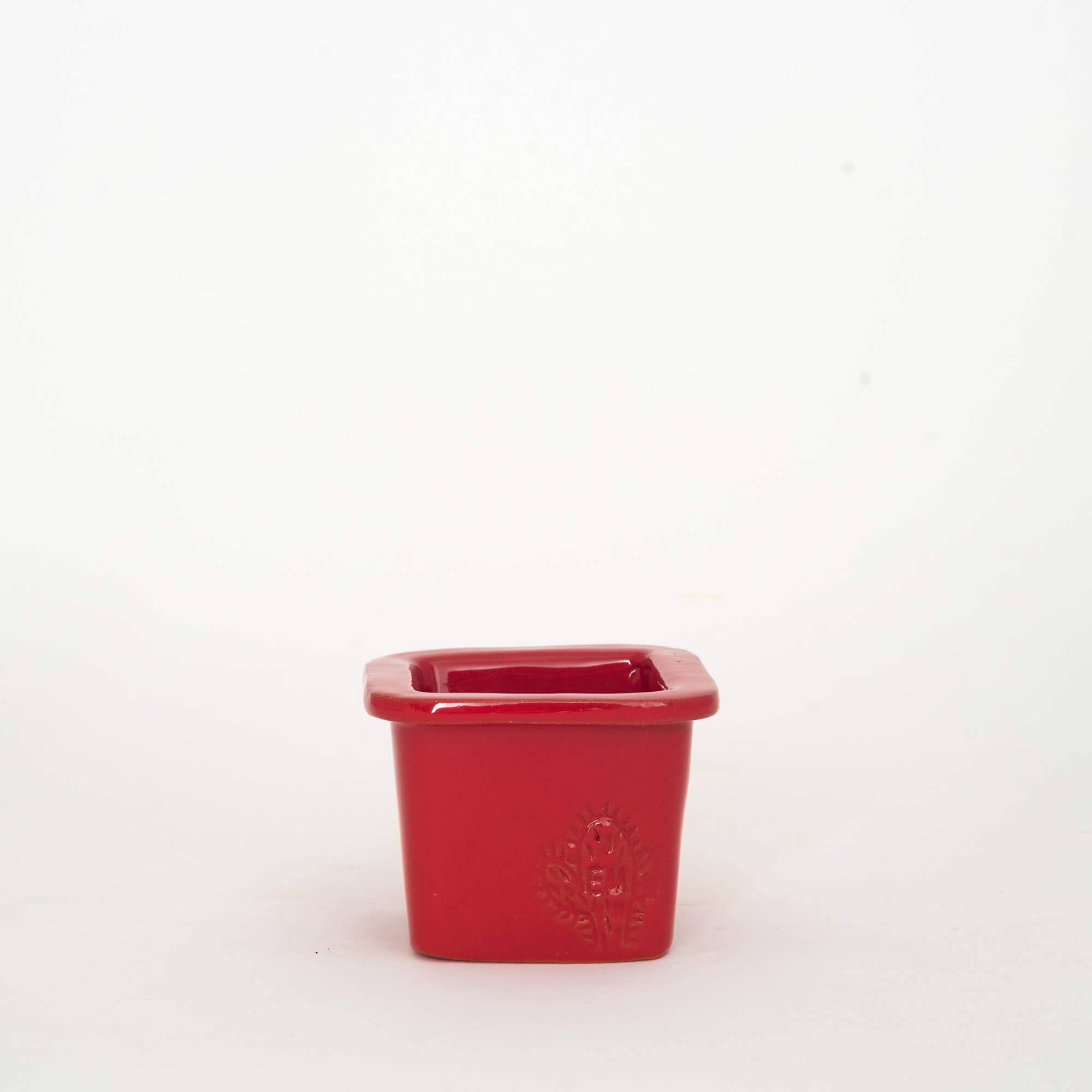 Vasos Quadrados by EM – Vaso de plantas por atacado – VASO QUADRADO MINI 6x6 - BRILHO47