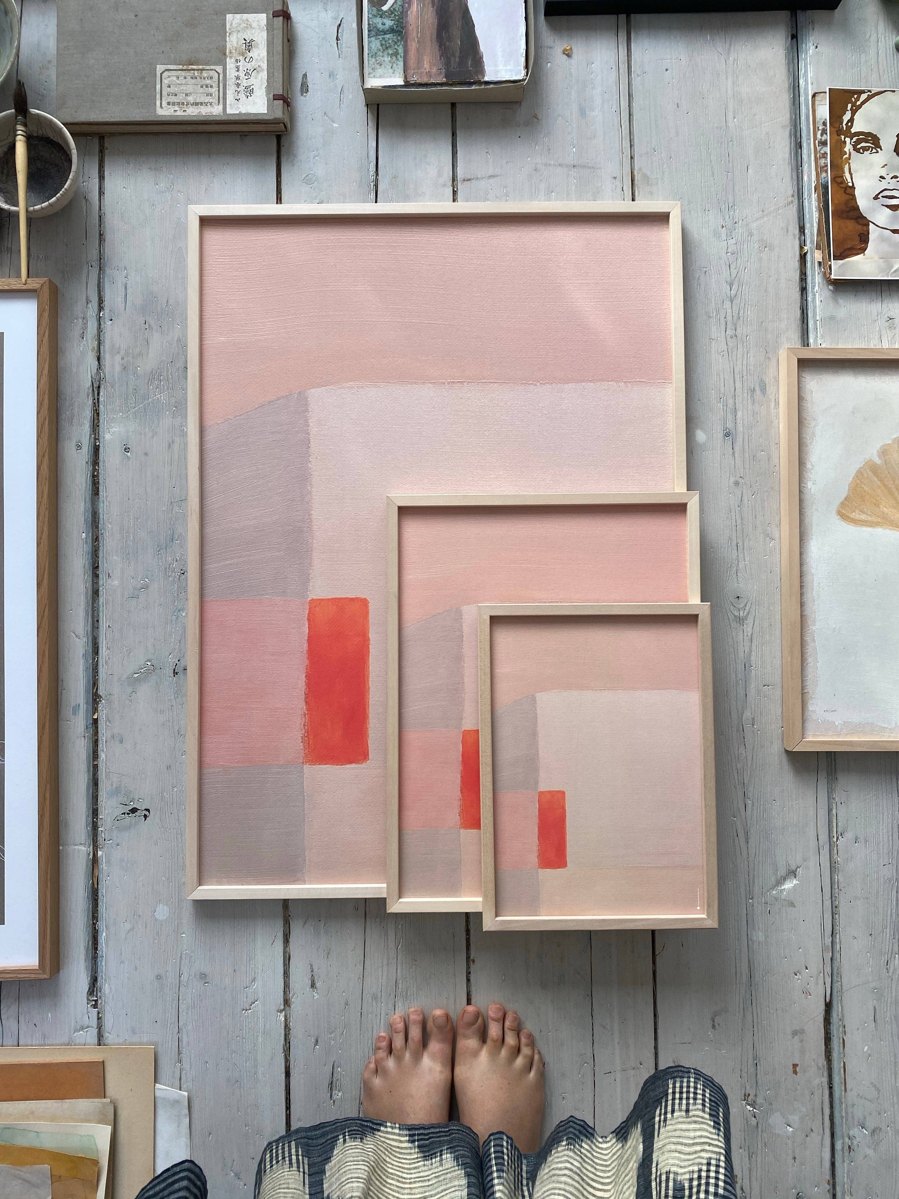 tinystories - Wholesale Art Print - Art Print "Chalk & Tangerine"1