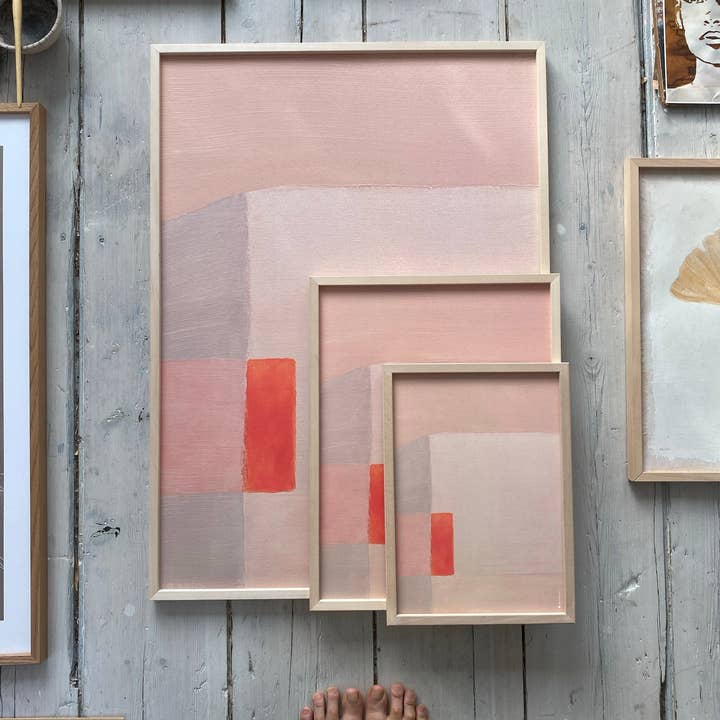 tinystories - Wholesale Art Print - Art Print "Chalk & Tangerine"1