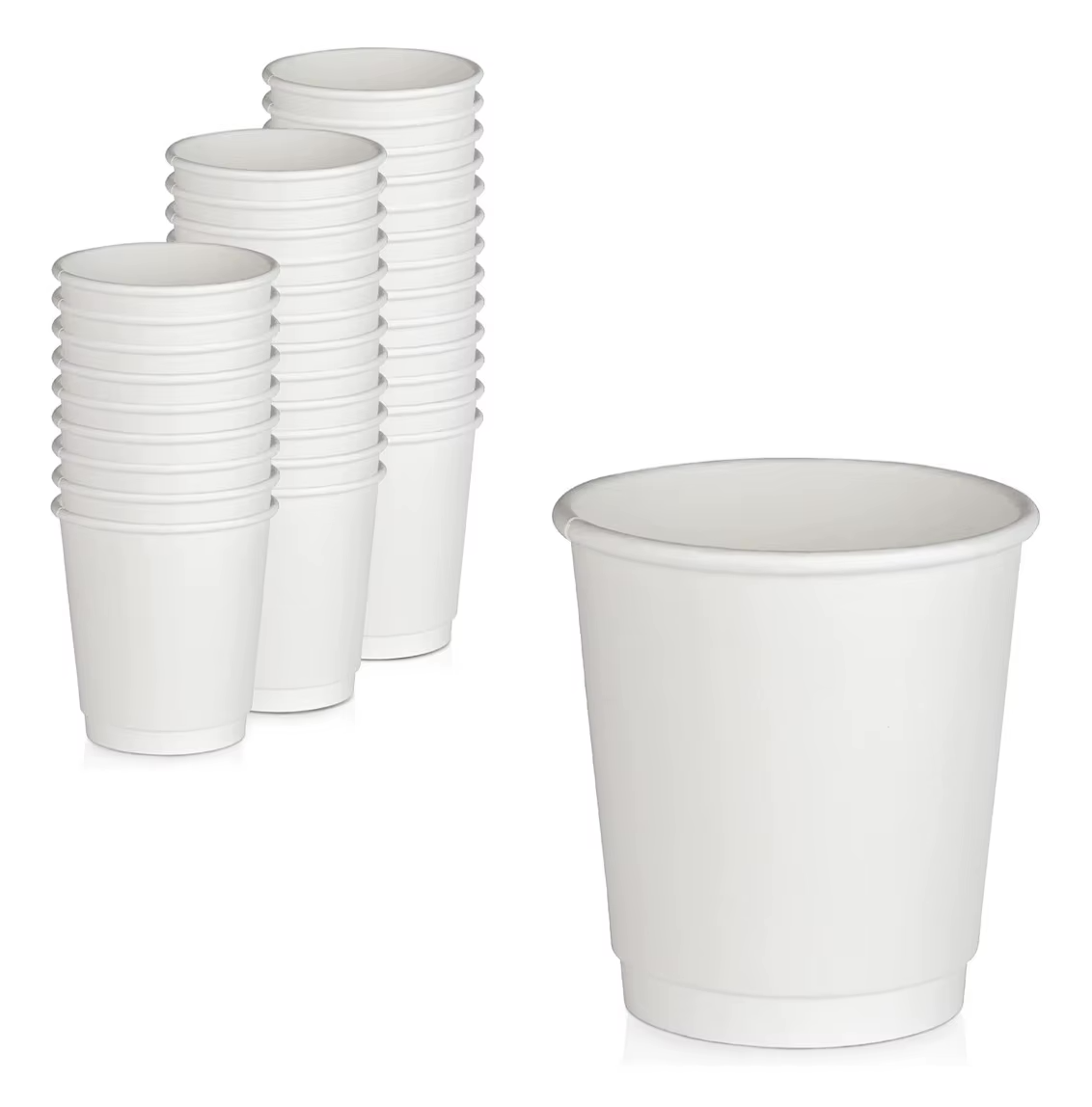 Clene Pack – Großhandel Einwegbecher – CLENE PACK Umweltfreundliche kompostierbare Papierkaffeebecher0