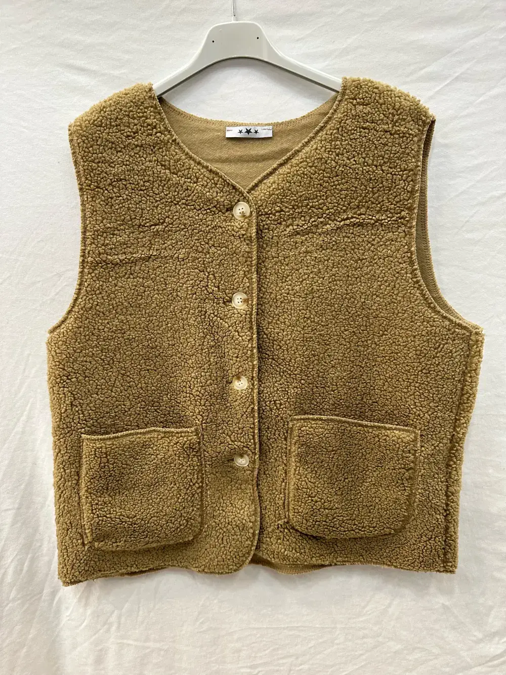 Mimi & Gogo - Vente Veste sans manches – femme - Gilet moumoute sans manches @6108_GiMoumoute19