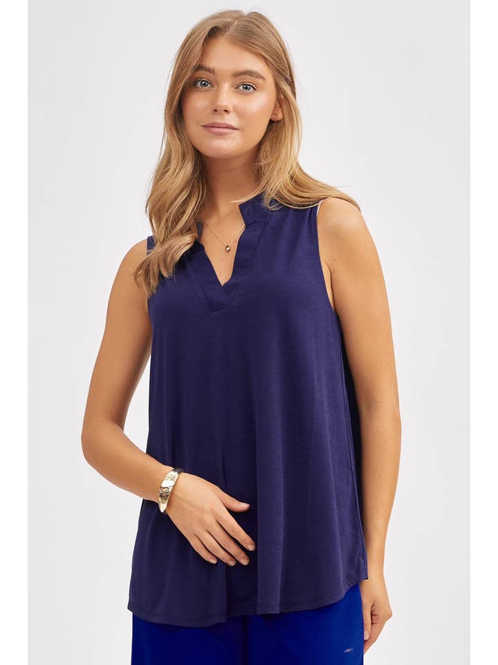 Dear Scarlett - Wholesale Tank Top - Women's - Solid Lizzy A-Line Tank Top