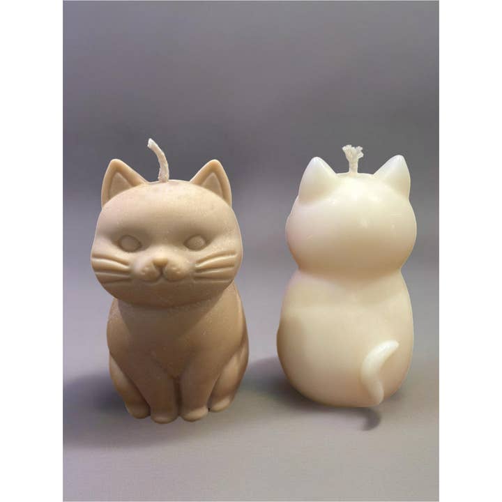 Karly’s Candles - Wholesale Craft supplies - Cat Silicone Mold for Candle, Soap, Resin, Chocolate3