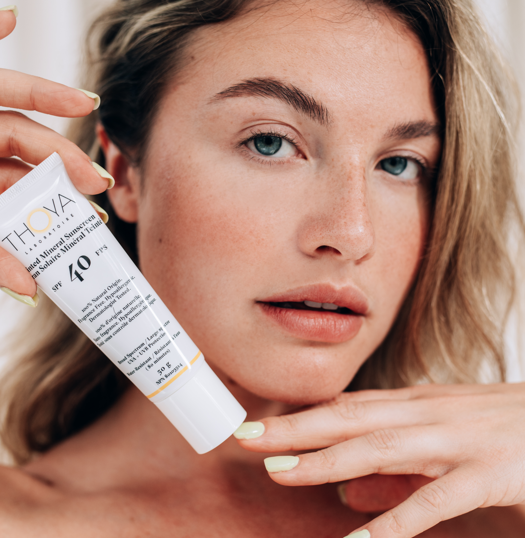 Thoya Laboratoire - Vendita all'ingrosso Creme solari - Schermo solare minerale colorato tutto naturale SPF 40 tinta1 Porcellana4