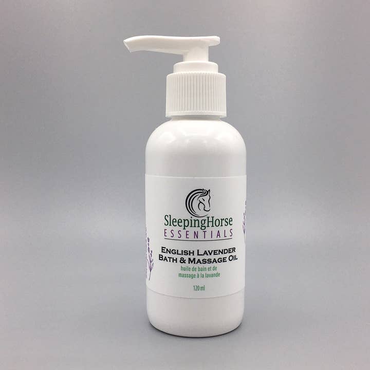 Óleo de Banho e Massagem · Lavanda Inglesa por atacado de Sleeping Horse Essentials