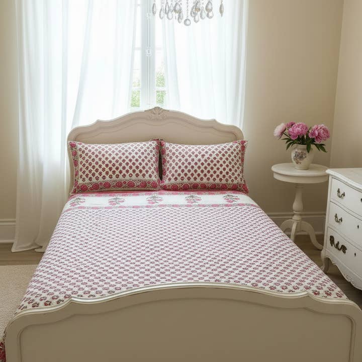 Thread To Form - Wholesale Sheet Set - Botanic Grace Bed Sheet Set1