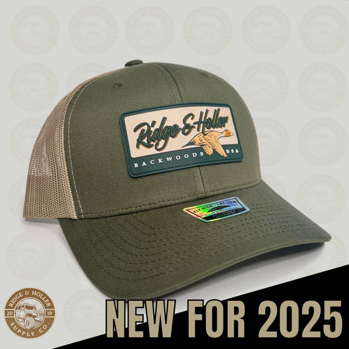 Ridge&Holler - Wholesale Trucker Hat - Unisex - Backwoods mid rise0