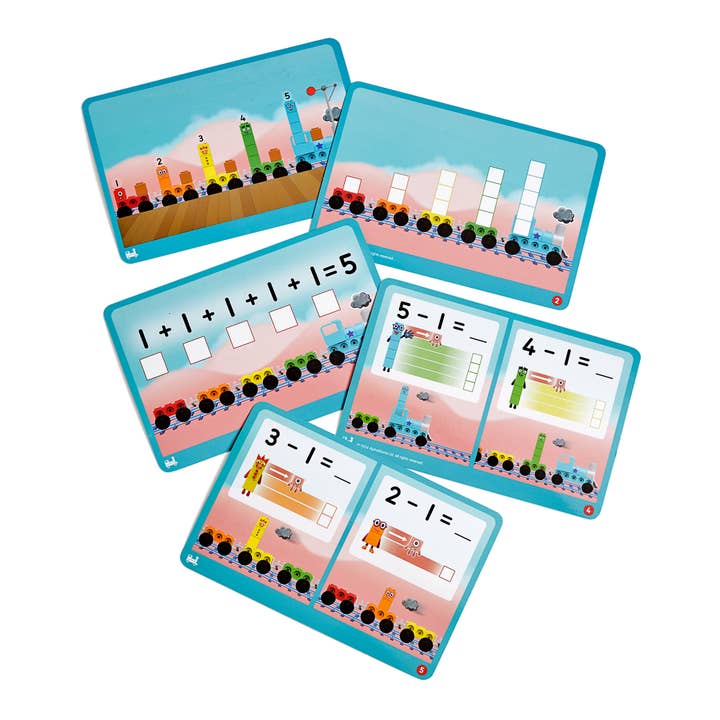Learning Resources - Wholesale Toy Set - Kids - MathLink Cubes Numberblocks Express Train Activity Set
