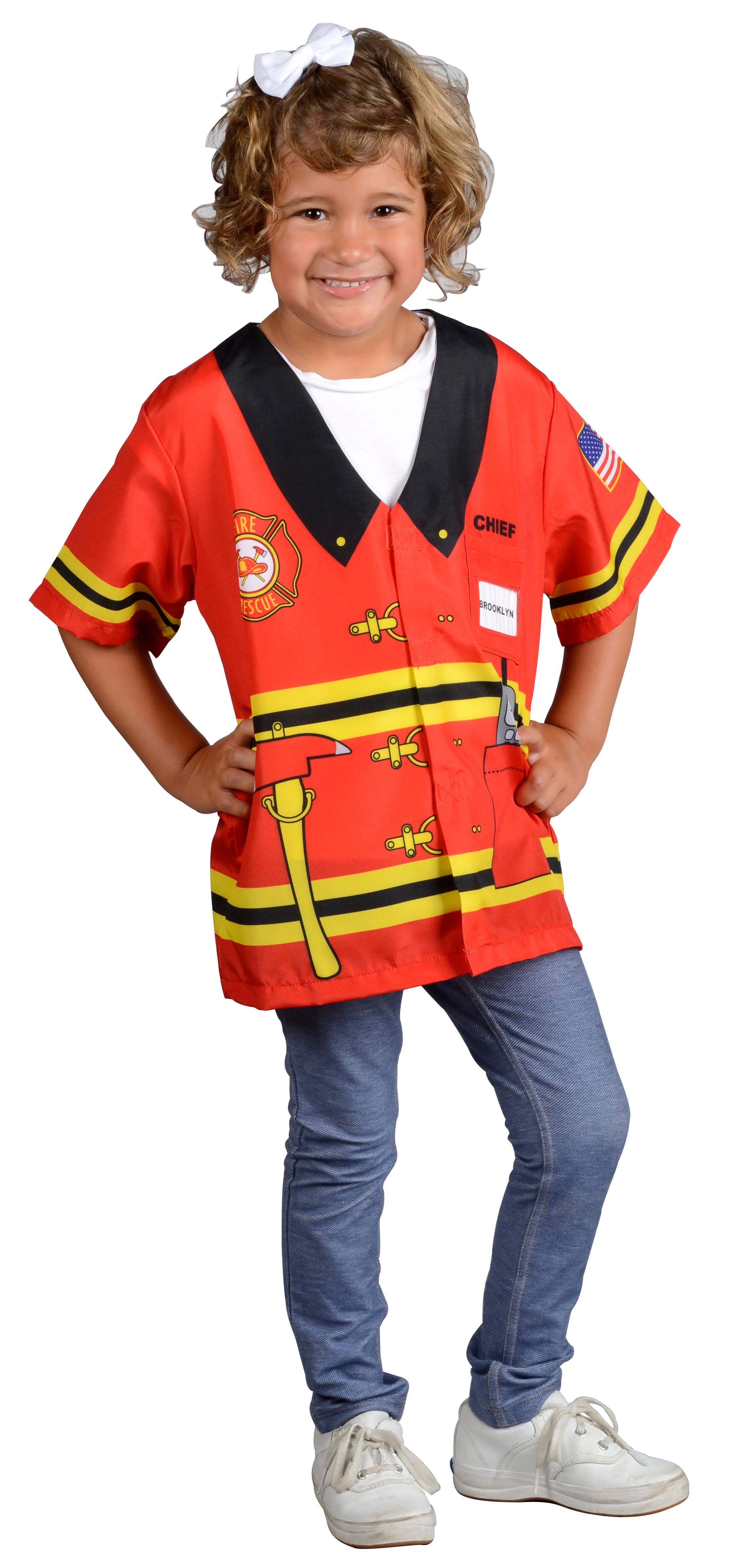 Aeromax Toys - Venta al por mayor Camiseta - Niños - Bombero de My 1st Career Gear0