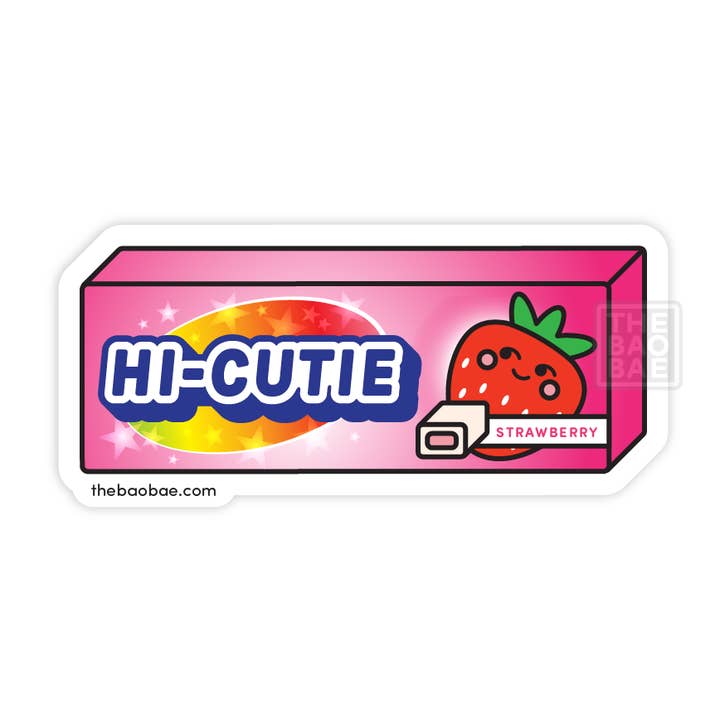 Hi-Chew Hi-Cutie Candy Sticker for wholesale by The Bao Bae