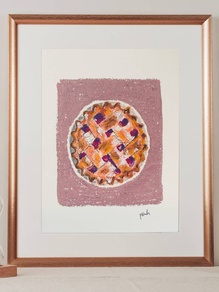Pie Print - 11x8.5 inch for wholesale by Starfruit