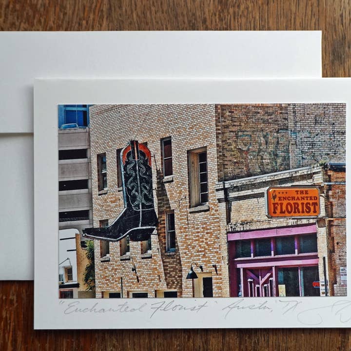 Ann Woodall Studios - Wholesale Everyday Greeting Card - Enchanted Florist