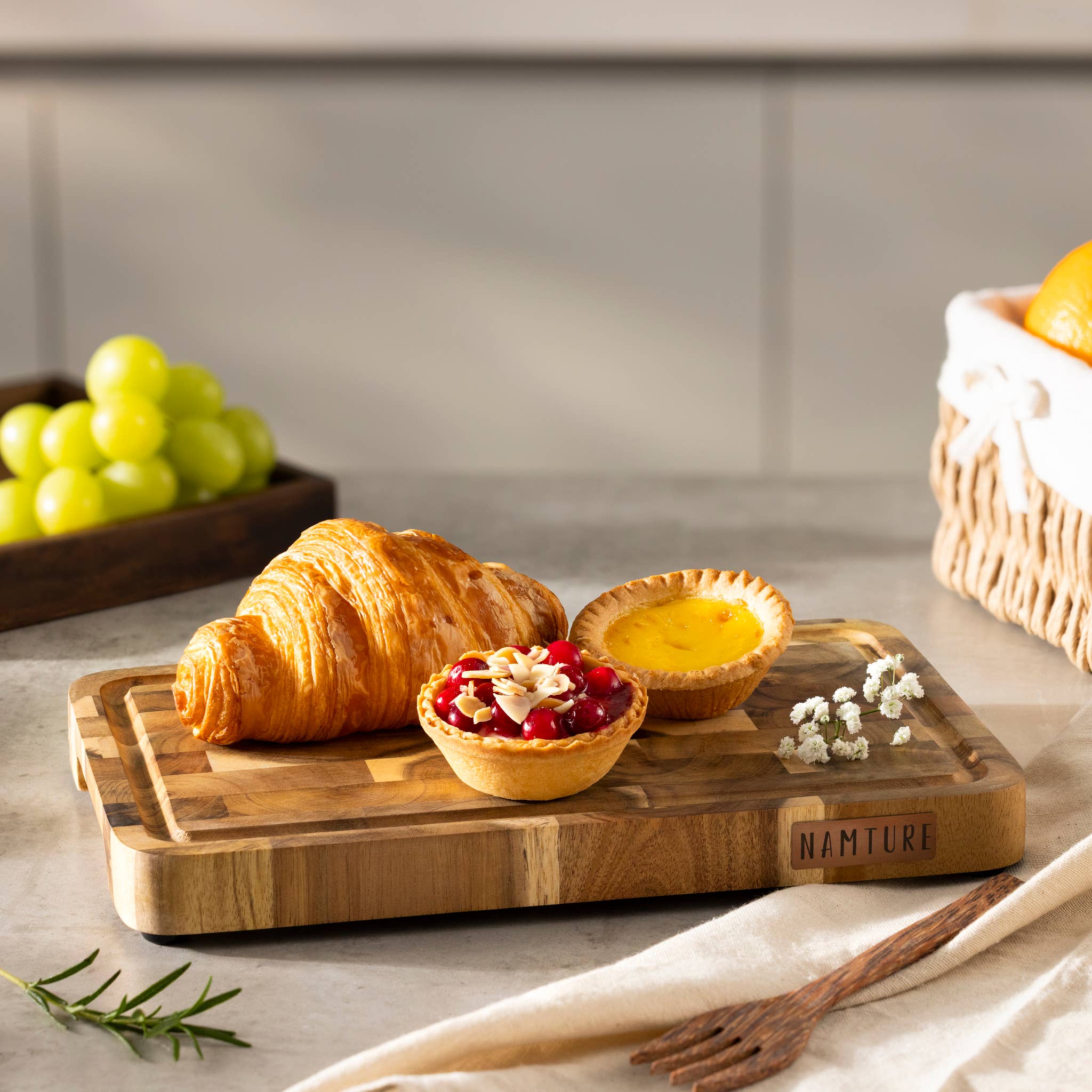 Namture – Tábua de cortar por atacado – Namture - Conjunto de tábuas de corte - Acácia3
