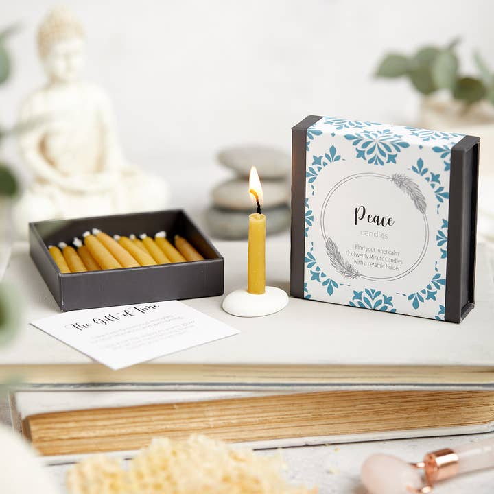 Cotton & Grey - Wholesale Tapered candle/candlestick - Mind Body Soul Bundle26