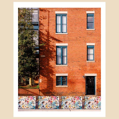 Impression d'art de Charlotte, Caroline du Nord (8x10) : West 6th Street, Uptown pour la vente par Charlotte to Paris