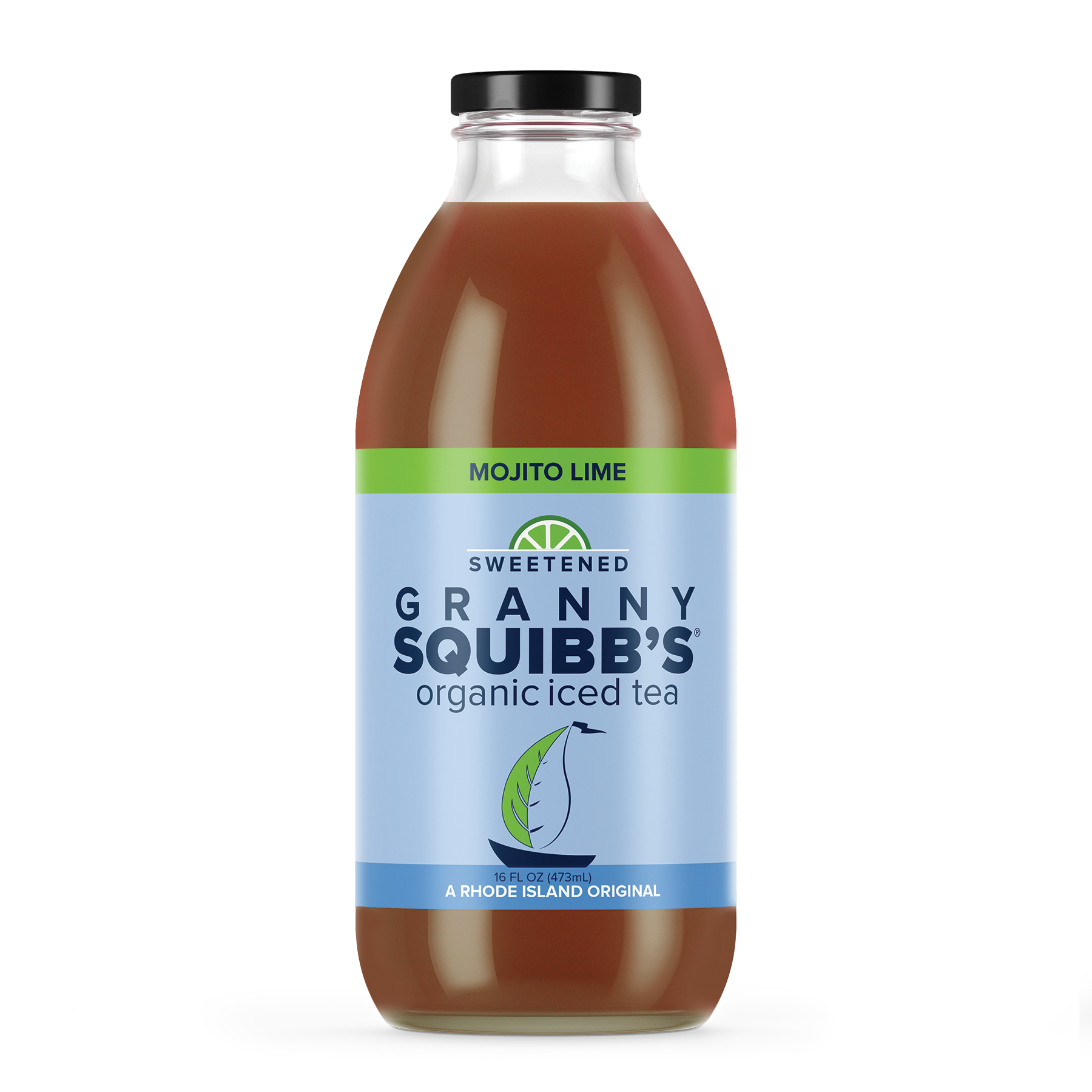 Granny Squibb's Organic Iced Tea - Wholesale Iced Tea - Iced Tea - Mojito-Lime Sweetened Organic 1