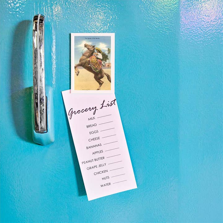 Found Image Press - Wholesale Magnet - Magnet SW-02 Queen of the Rancho, Charra on Horse1