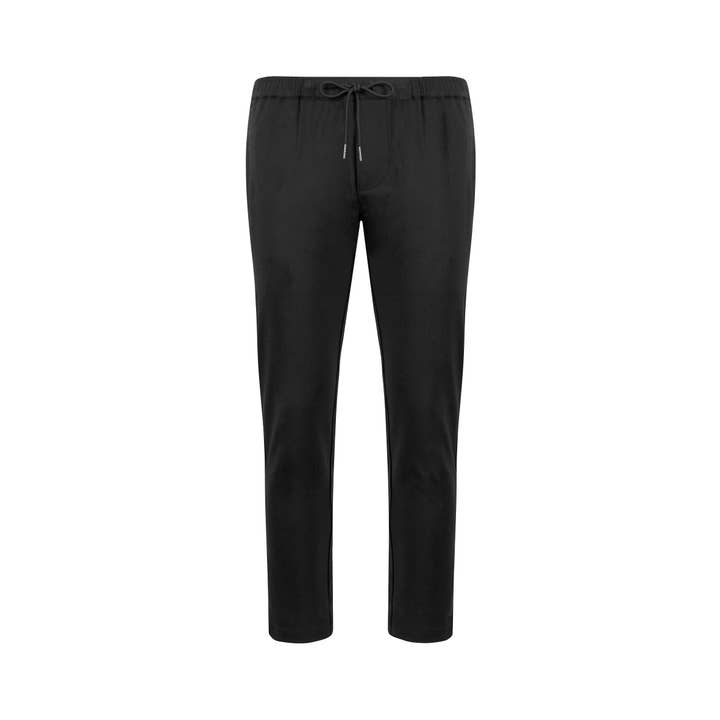 PANTALON DÉCONTRACTÉ NOIR pour la vente par ANDRREW & COLE