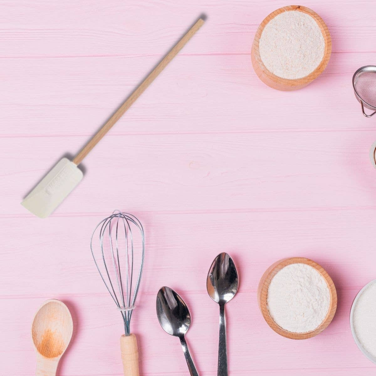 Fackelmann - Wholesale Spatula/Turner - 25 cm pastry and kitchen spatula with wooden handle - Fack1