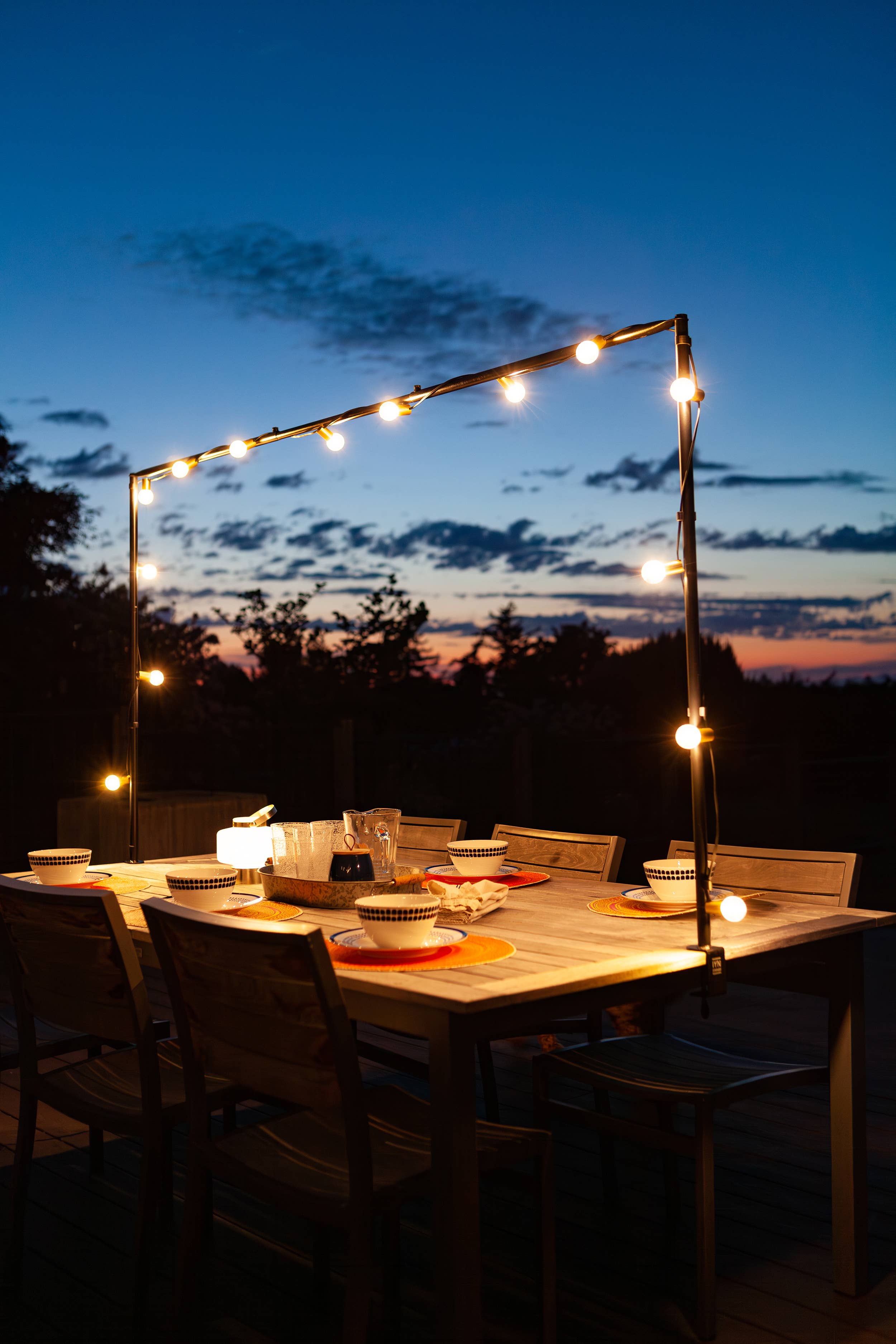 Allsop Home & Garden - Wholesale String Lights - IYN Table Frame 5"-8" - String Light/Event Table Display9