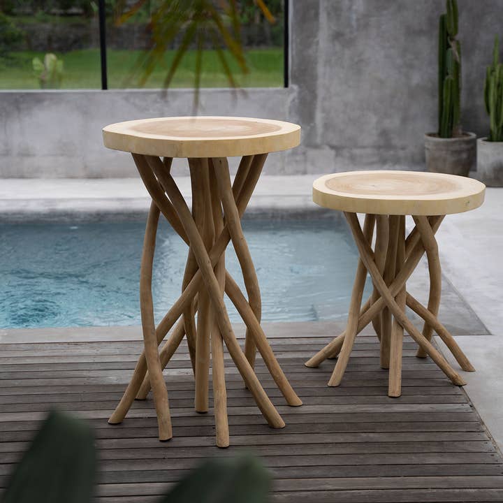 Bazar Bizar Living - Wholesale Side Table - The Gili Bar Table