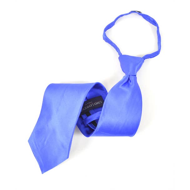 Selini New York - Wholesale Necktie - Men's - Silk Solid Zipper Tie7