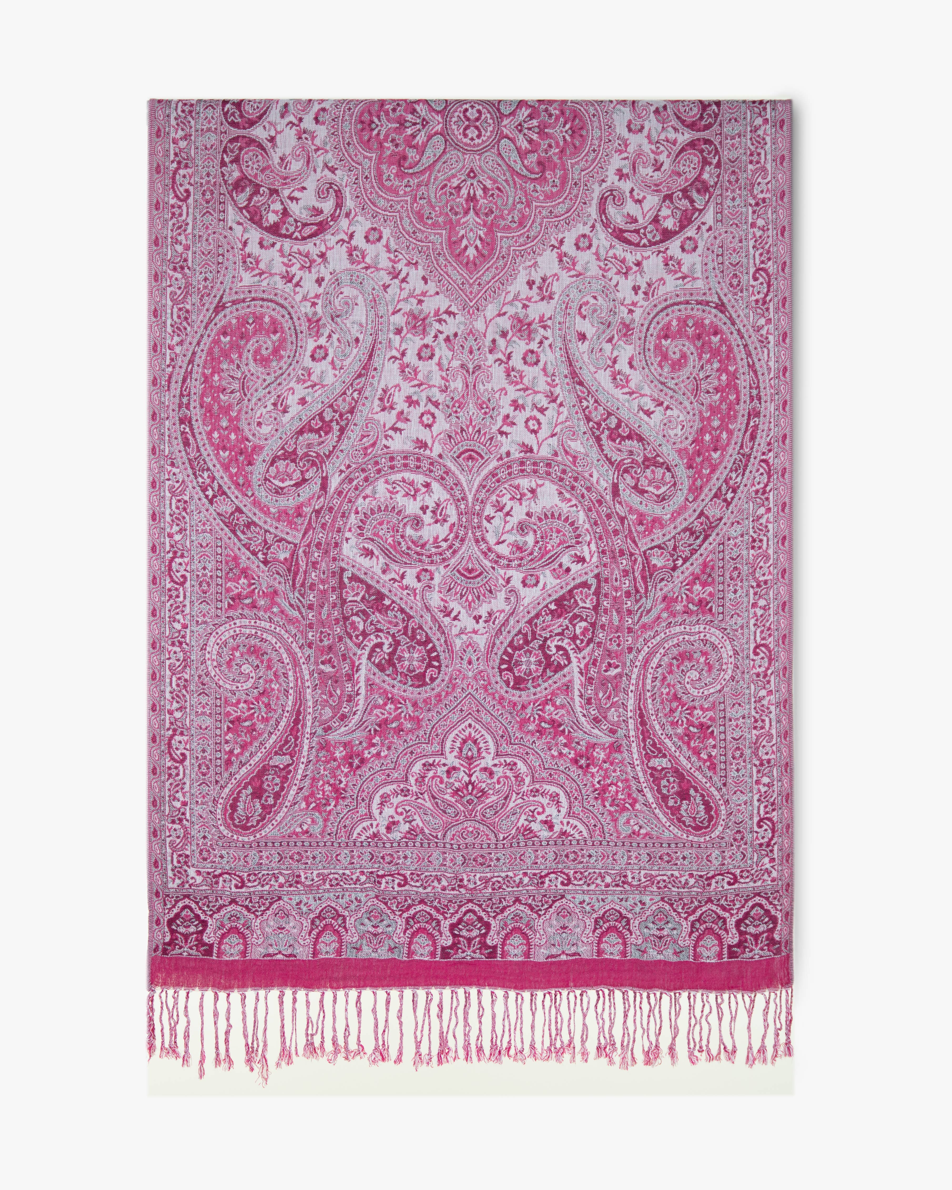 Original USA - Wholesale Scarf - Women's - Paisley Blossom Pashmina7