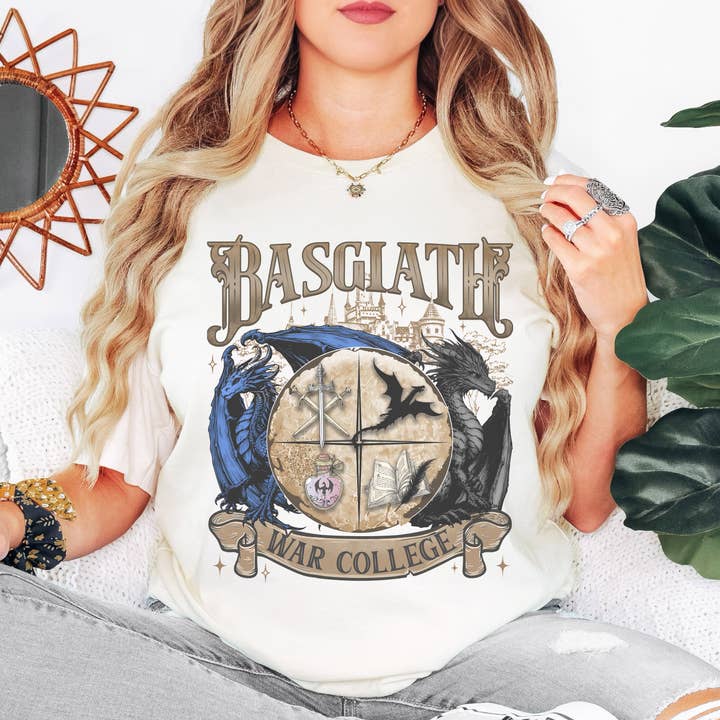 MagicMerchEmporium - Wholesale T-Shirt (Graphic) - Women's - Basgiath War College Fourth Wing Inspired Tee1