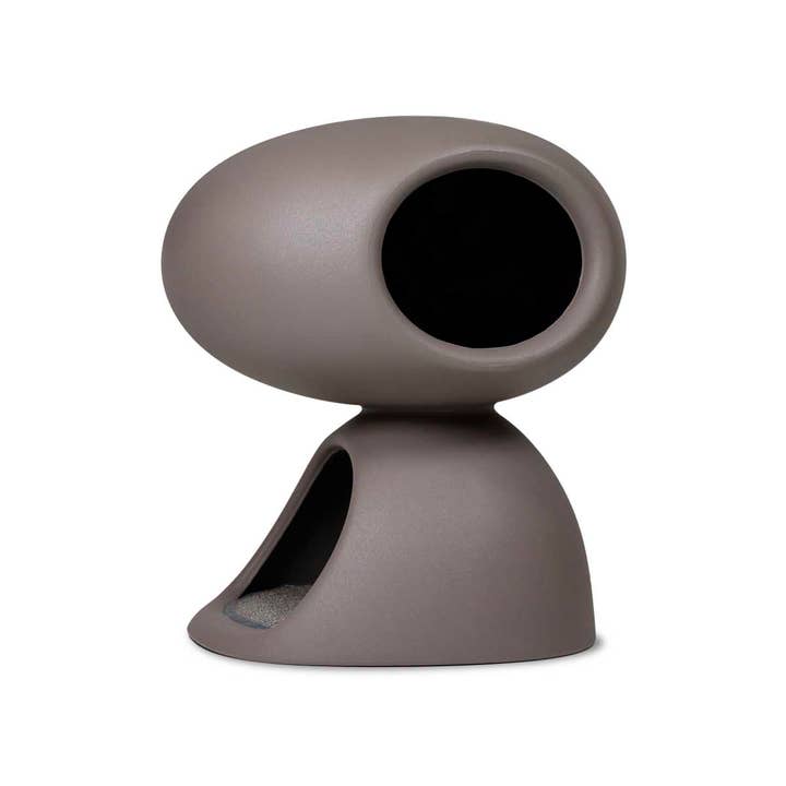 United Pets – wholesale Pet cave – Cat/dog – Designer cat bed with scratching post and plush toy7