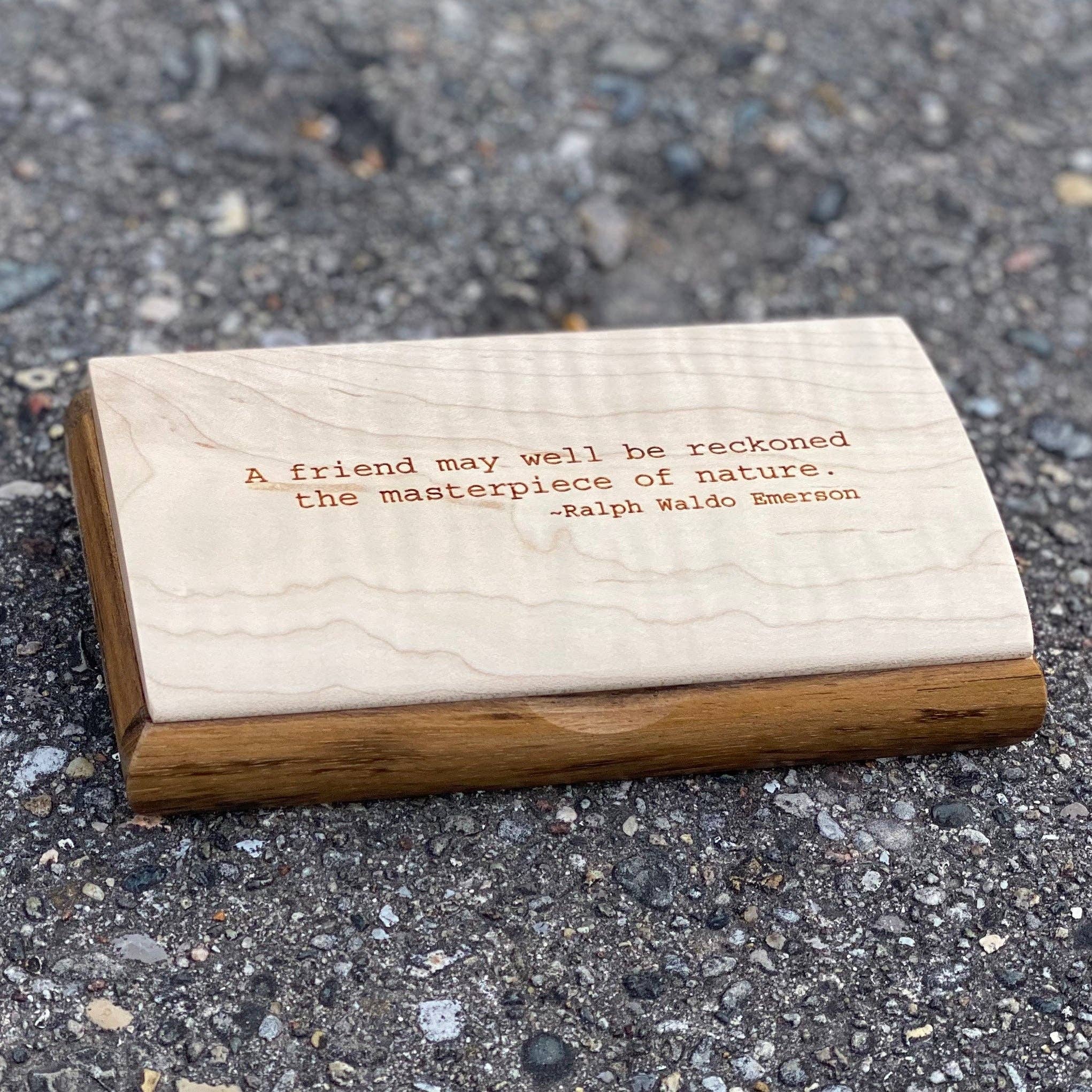 Mikutowski Woodworking - Wholesale Decorative Box - Wooden Possibility Box Engraved with Best Selling Quotes27