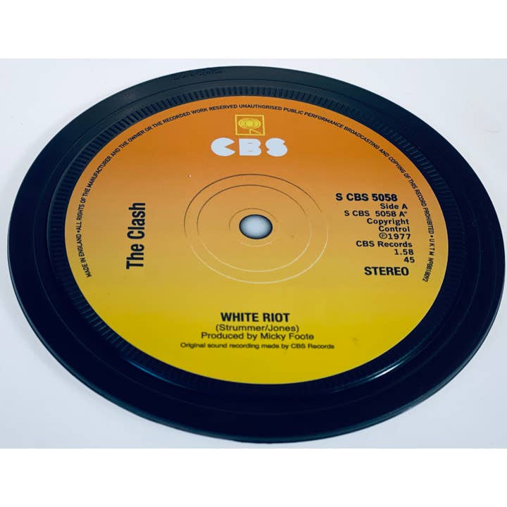 Popsters – wholesale Coasters – The Clash. Record Label Coasters. Punk2