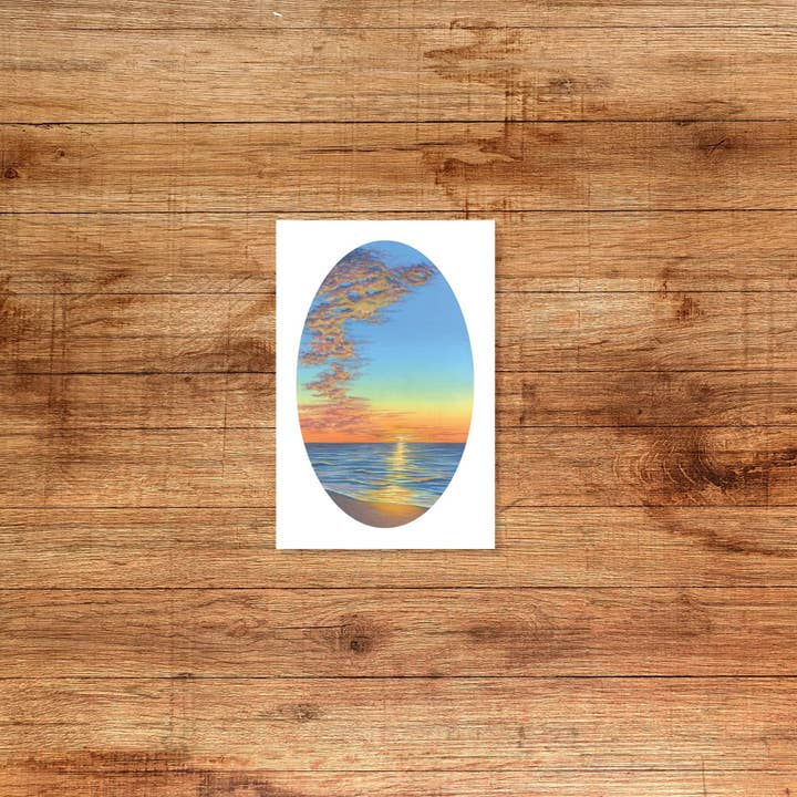 Orilla Soleada (Impresión de Bellas Artes) para venta al por mayor de Zoe Mae Art LLC