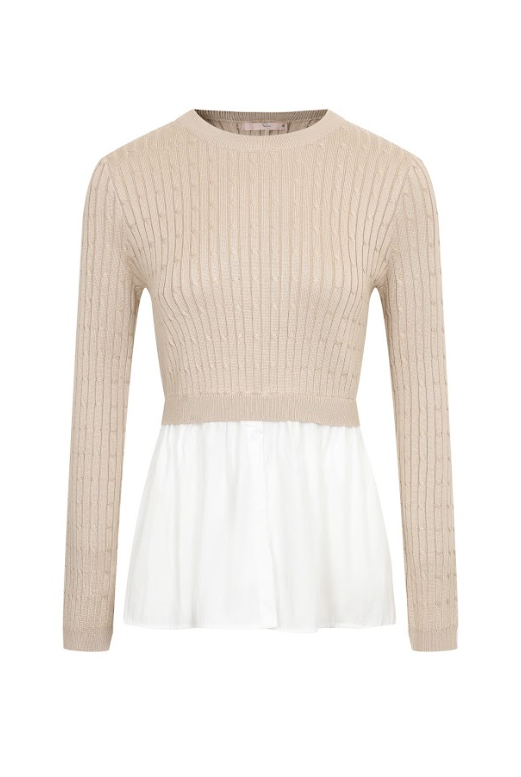 RIVIR - Wholesale Knit Top - Women's - Ligne Élégante Long Sleeve Top4