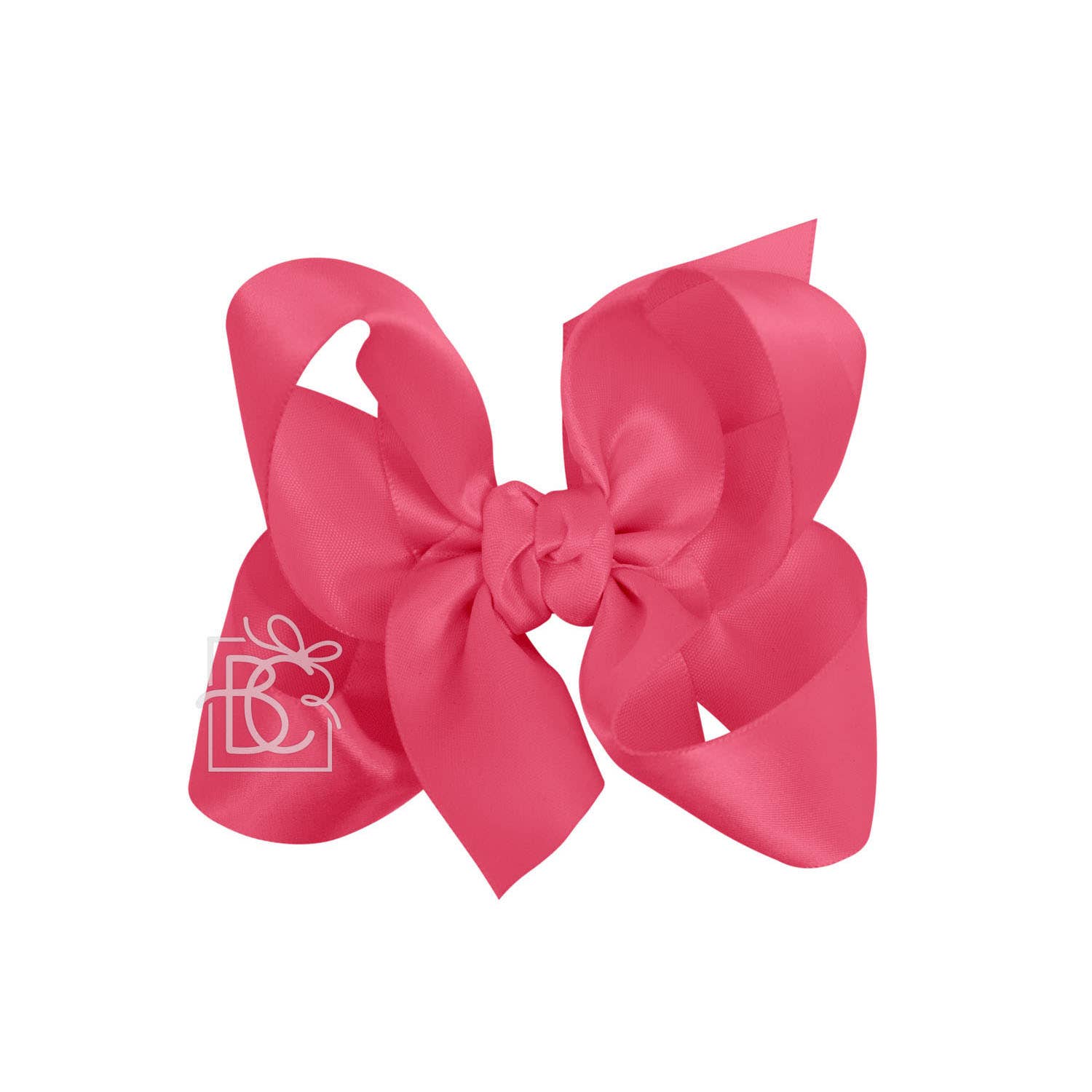 Beyond Creations, LLC - Wholesale Hair Bow - Kids - SATIN BOW ON CLIP257