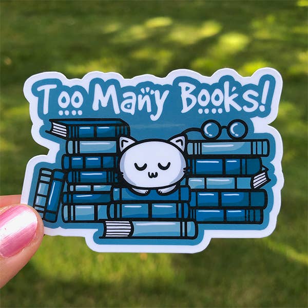 Pegatina de Libros para venta al por mayor de Fishbiscuit Designs