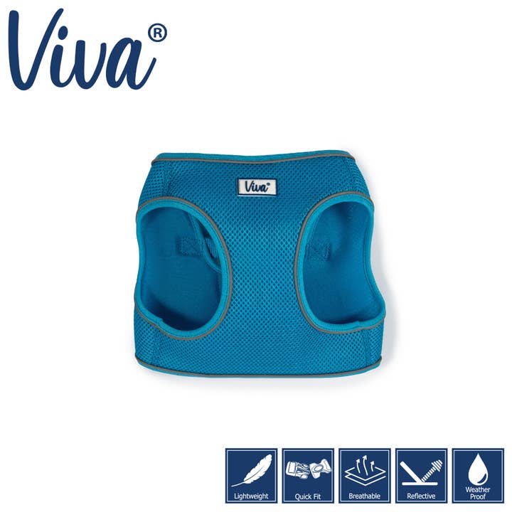 Viva Step in Harness Blue for wholesale by Ancol Pet Products Ltd