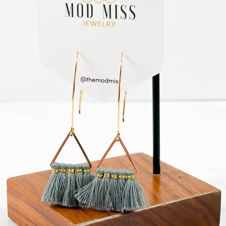 The Mod Miss - Venta al por mayor Pendientes de borla - Pendientes de borla